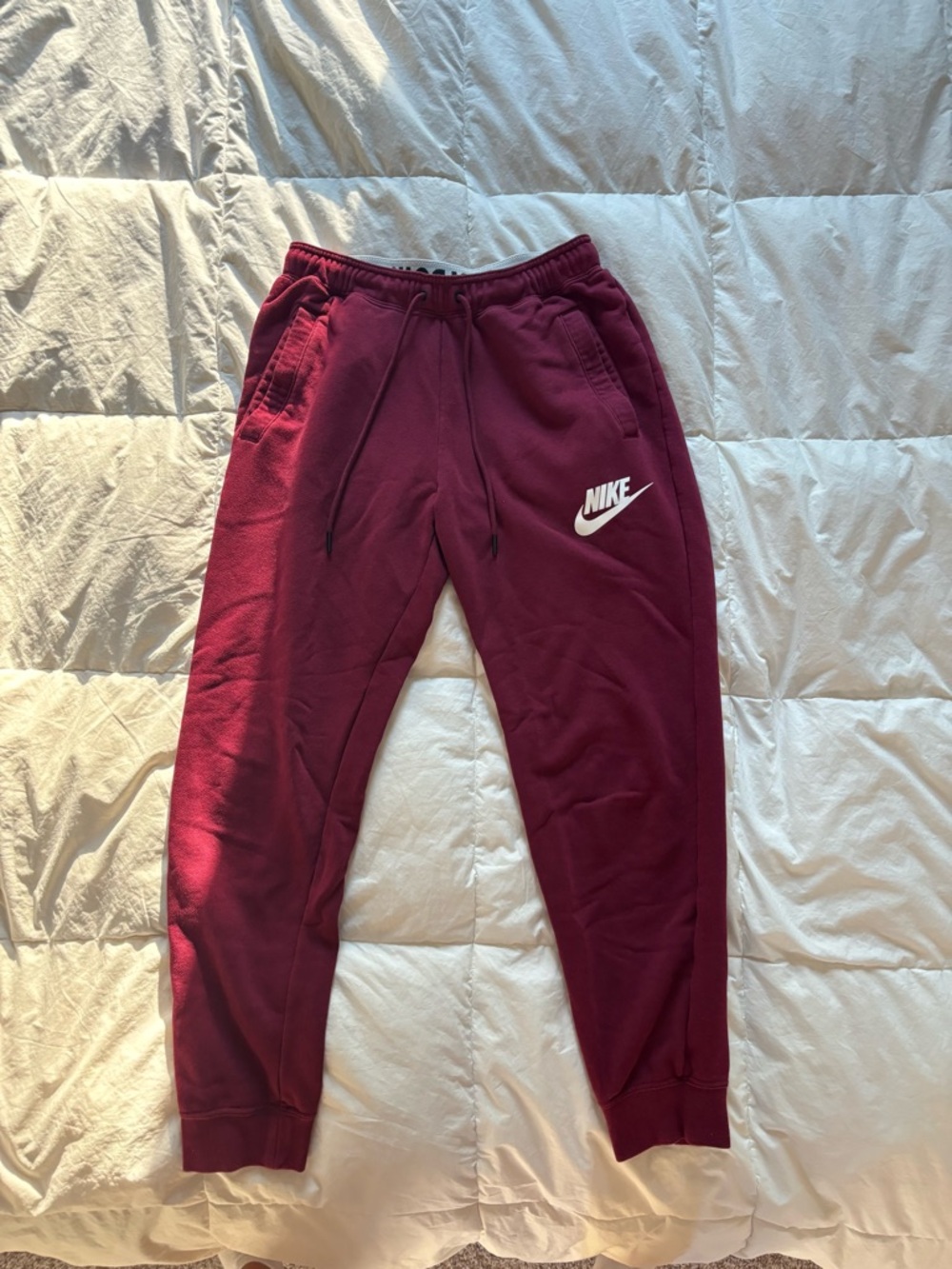 Women’s Nike Burgundy Jogger Sweatpants